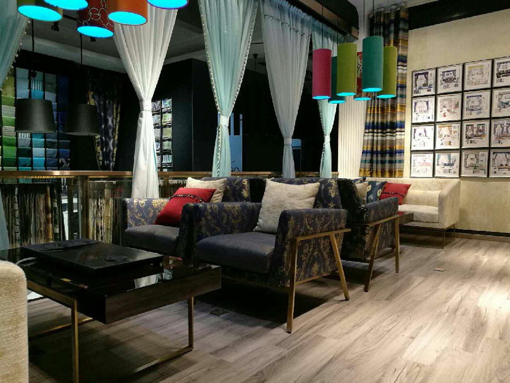 高端家具布藝展廳家具定制工程